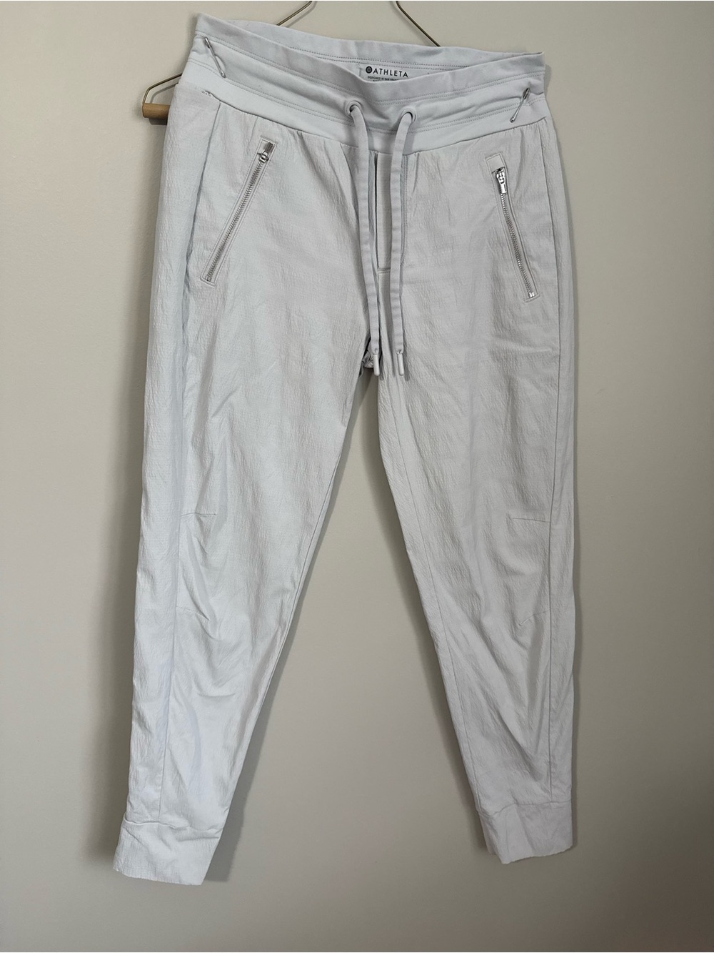 Athleta Trekkie Light Gray Joggers